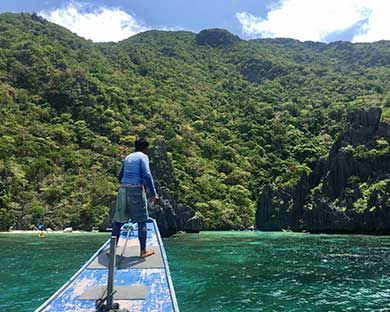 viajar con Niños a El Nido