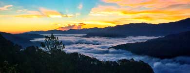 ver amanecer en el monte Kiltepan