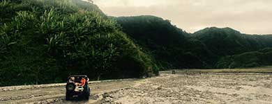 Trekkink al volán Pinatubo