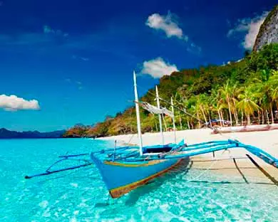 recorrido en bote por las islas de El Nido